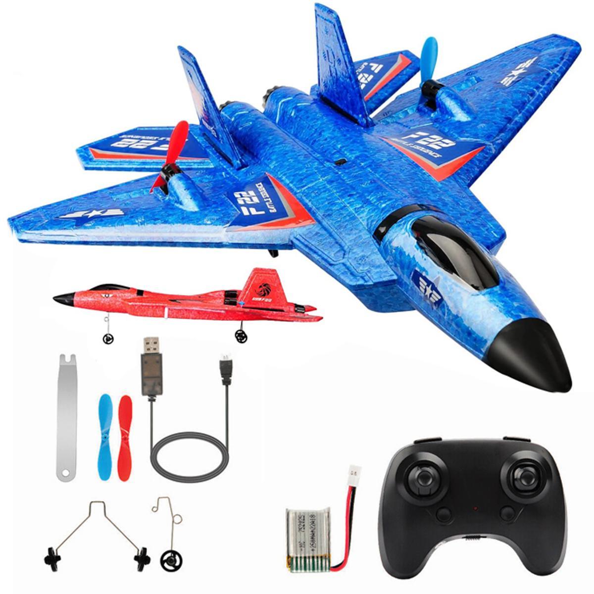 Beginner-Friendly Remote Control Airplane – Lightweight RC Plane with Gyroscope Stabilization