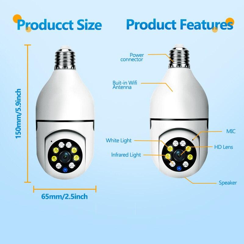 Security Camera with LED Lights – 24/7 HD Surveillance for Home & Office