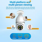 Security Camera with LED Lights – 24/7 HD Surveillance for Home & Office