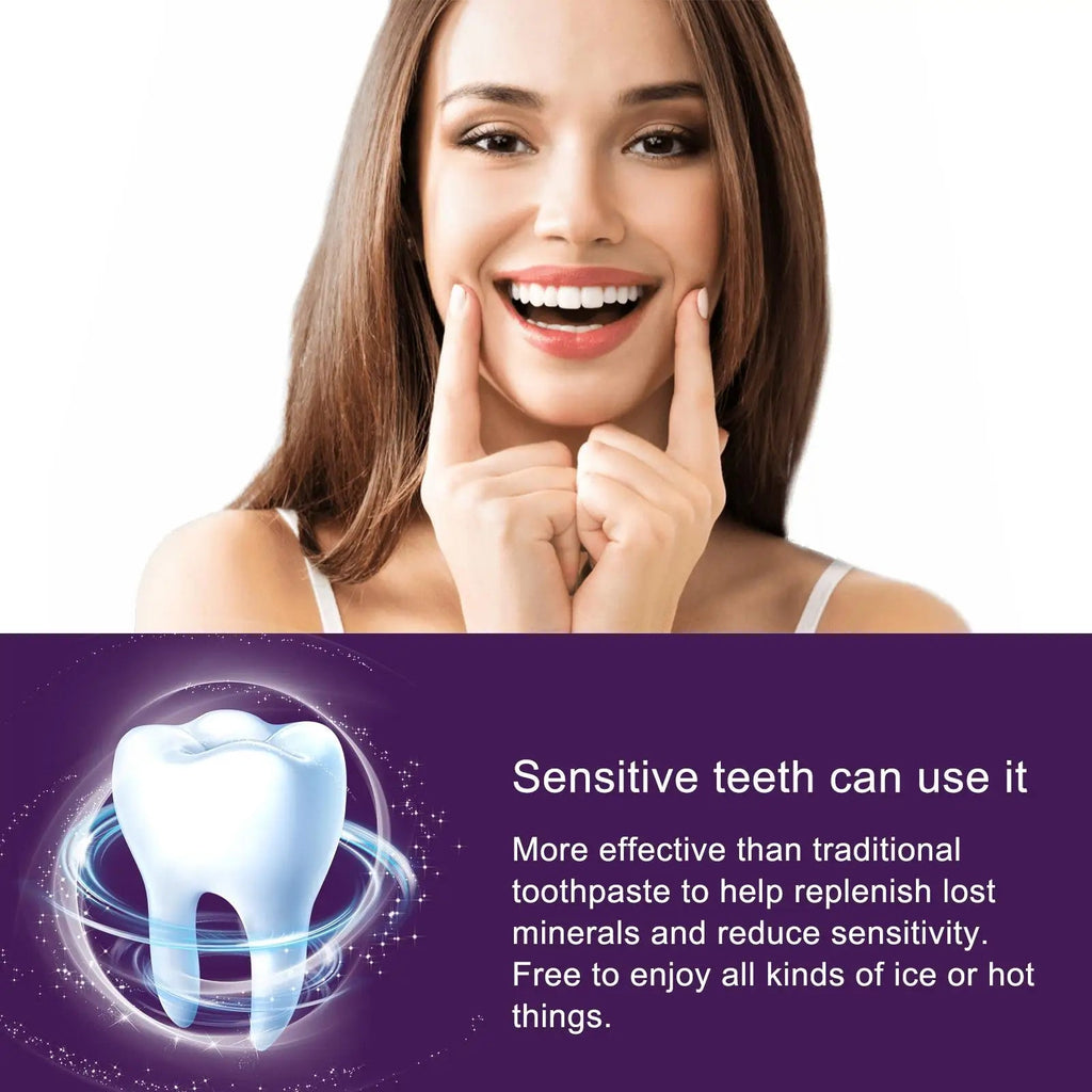 EELHOE Whitening Toothpaste – Purple Corrector Toothpaste for Brighter, Stain-Free Teeth