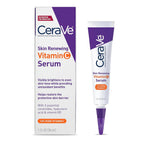 CeraVe Vitamin C Serum with Hyaluronic Acid & Ceramides – Brightening & Hydrating Face Serum