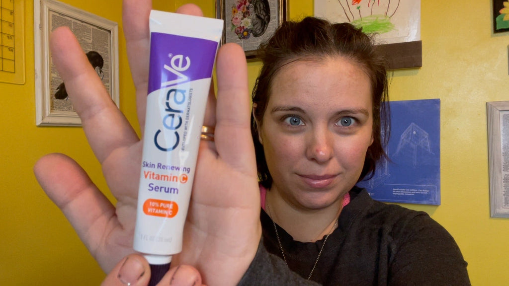 CeraVe Vitamin C Serum with Hyaluronic Acid & Ceramides – Brightening & Hydrating Face Serum