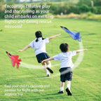 Remote Control Airplane Toy with LED Lights – Durable RC Flying Plane for Kids & Beginners