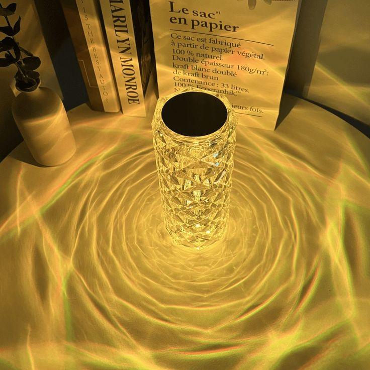 Crystal Lamp – Decorative LED Night Light for Home & Office