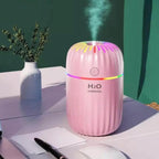 3-in-1 Humidifier with USB Power & Night Light – Aromatherapy Air Moisturizer for Home & Office