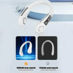 Vaneless Neck Hanging Fan – Portable Hands-Free Personal Cooling Fan