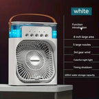 Cooling Fan with Ice Compartment – Portable Personal Air Cooler