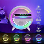 LED Wireless Charger Speaker – 3-in-1 Bluetooth Speaker with Wireless Charging and LED Light