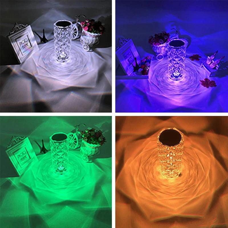 Crystal Lamp – Decorative LED Night Light for Home & Office