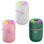 3-in-1 Humidifier with USB Power & Night Light – Aromatherapy Air Moisturizer for Home & Office