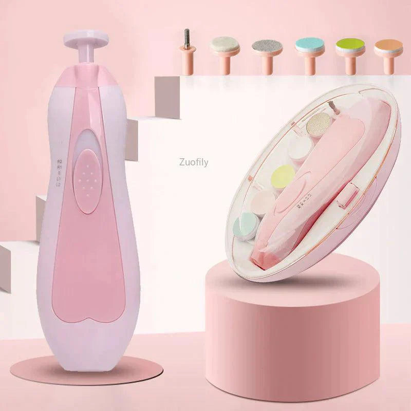 Baby Nail Trimmer – Safe & Gentle Electric Nail File for Infants and Toddlers